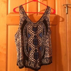 Tribal print cami